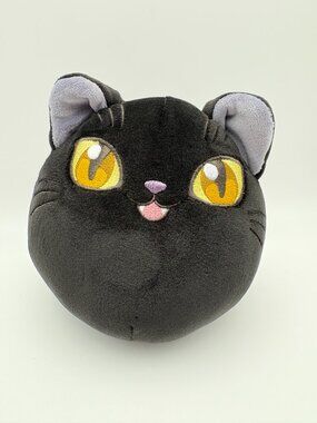 Zuru X BLEACH Yoruichi 4" Black Cat Japanese Anime Pop Plush Stuffy (SKU: 672TO)